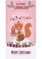 To A Lovely Goddaughter Merry Christmas